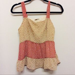 Boutique Floral Top Sz S